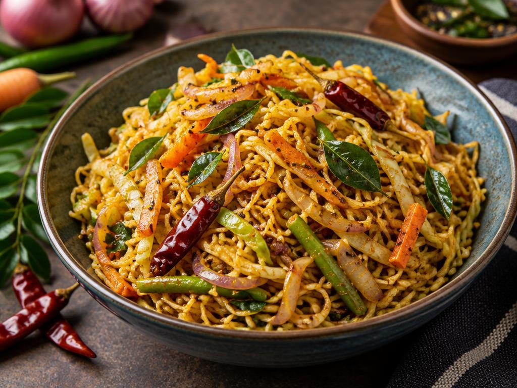 Savory Tempered Noodles