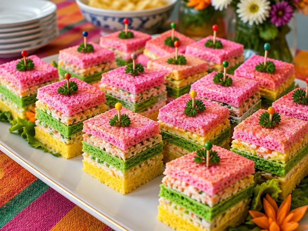 Rainbow Sandwich